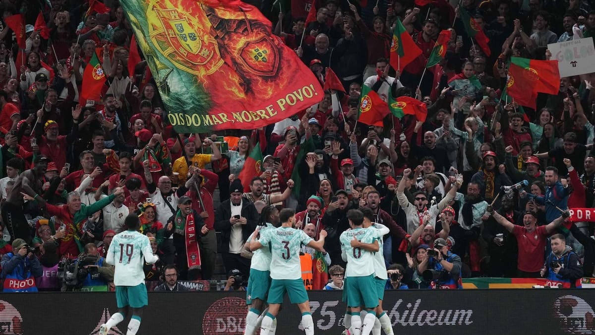 Portugal se dio el gusto en Dinamarca: goleó sin Cristiano y sigue de racha en la Nations League