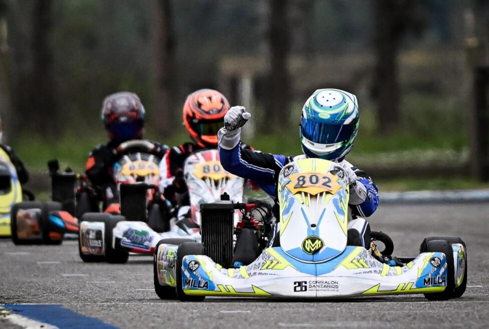 De Sunchales a Portimao: el pibe Schioppa se sacó el boleto al Mundial de Rotax y ya sueña con Europa