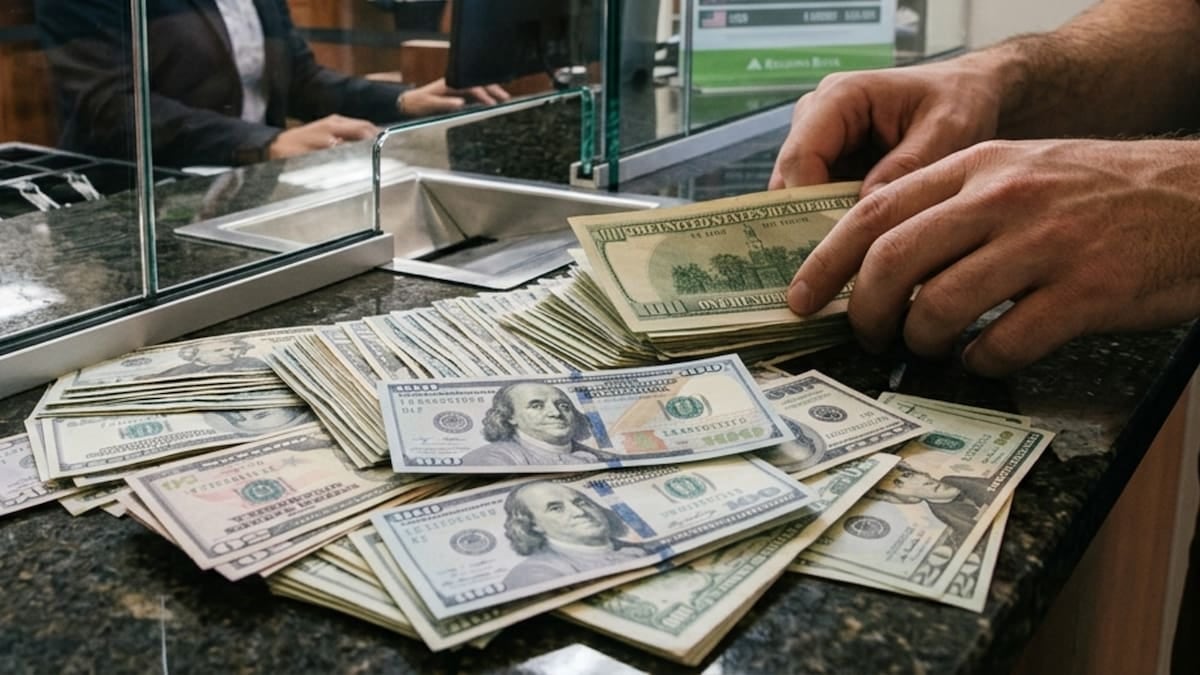 El dólar oficial cerró en $1.540 y el blue se sostuvo en $1.545, a la espera de la rueda del martes