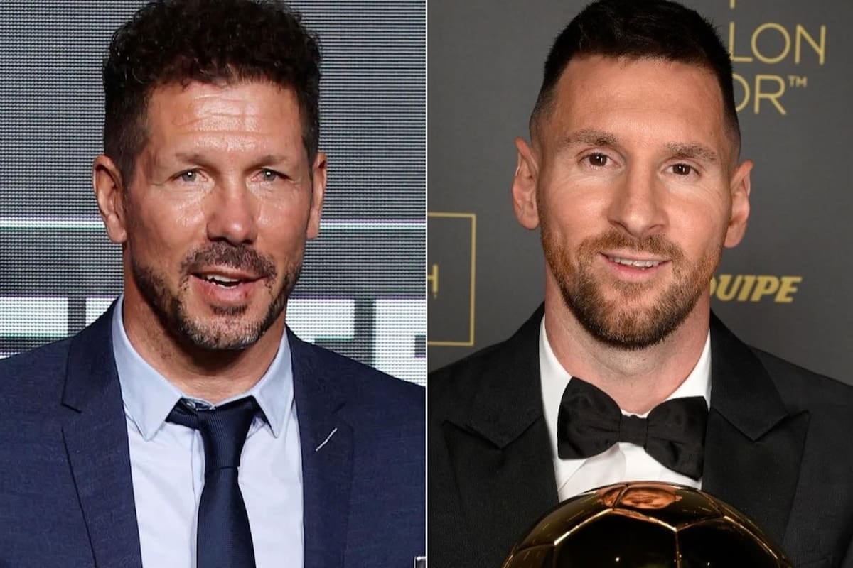 El Cholo se saca el sombrero: Simeone se emocionó hasta las lágrimas cuando le preguntaron por la Pulga