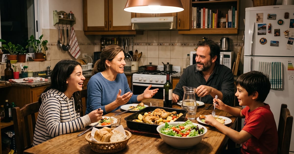Comer en familia no es un detalle: según especialistas, también educa a los chicos