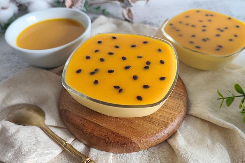 Una mousse de maracuyá bien nuestra: fresca, sin horno y al alcance de la mano
