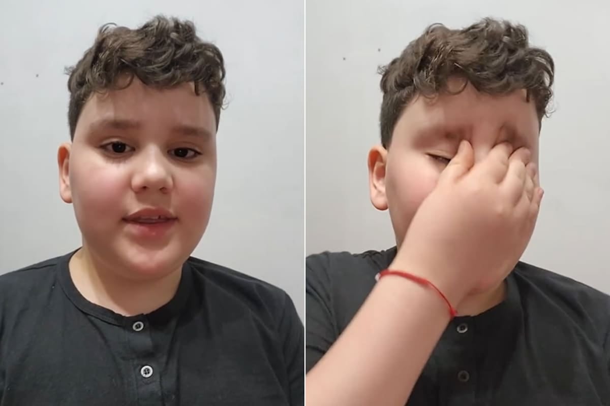 Un nene de nueve años, un llanto en cámara y la pregunta que nadie quiere responder