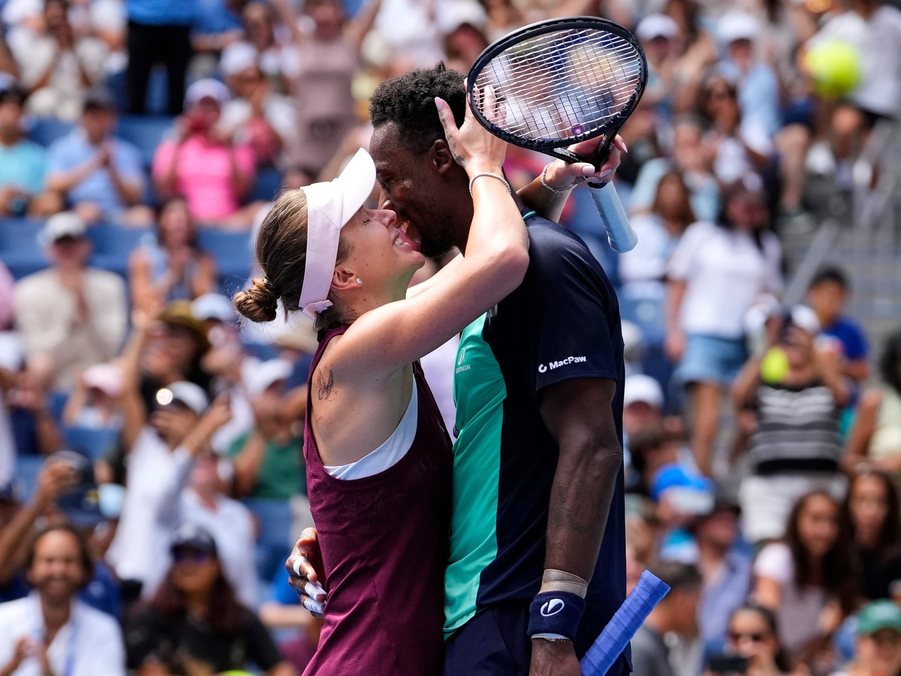 Svitolina corta con Monfils y deja al tenis con el corazón partío