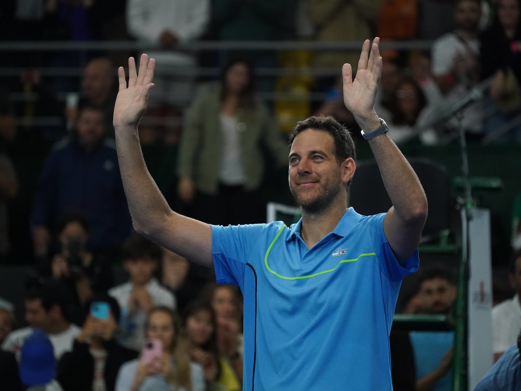 Del Potro vuelve a sonar fuerte en el salón de la fama