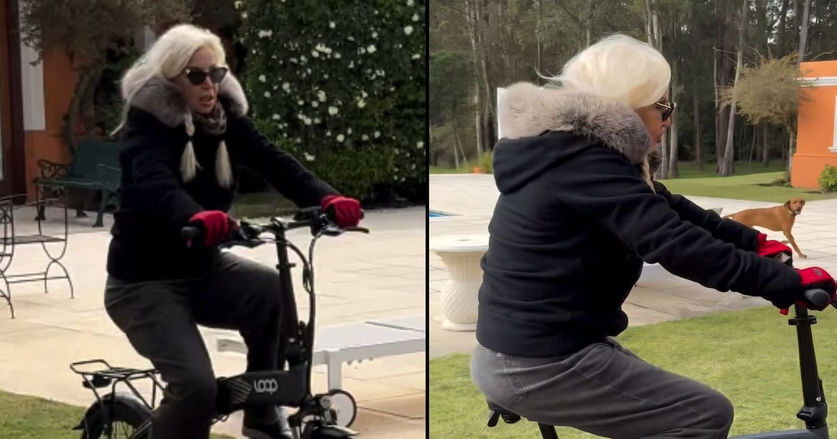 Susana Giménez/Main: La bicicleta de Susana
