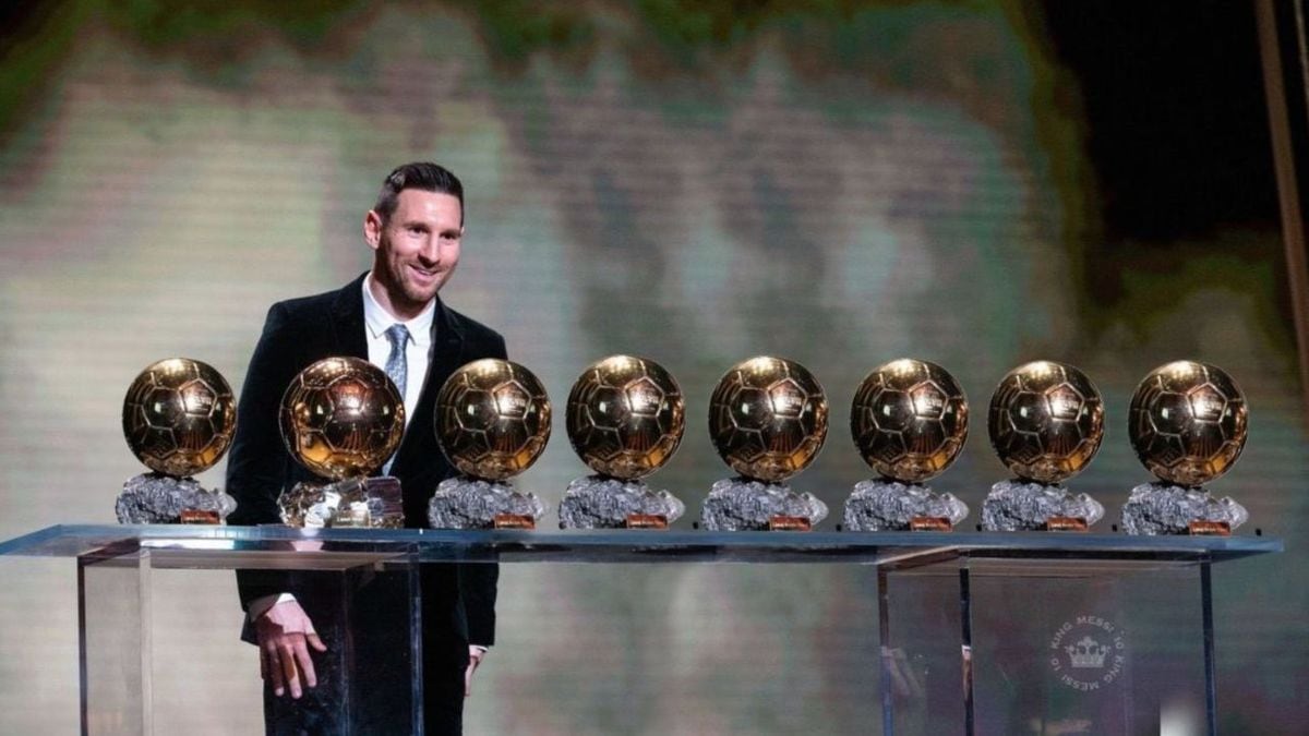 Lautaro Martínez terminó 22° en el Balón de Oro y Messi siguió la gala desde Estados Unidos